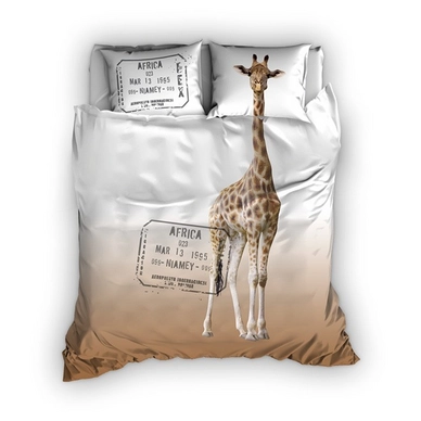 Dekbedovertrek Romanette Giraffe Multi Katoen