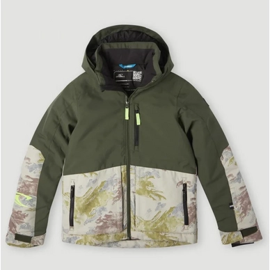 Ski jas O'Neill Boys Texture Jacket Light Camo