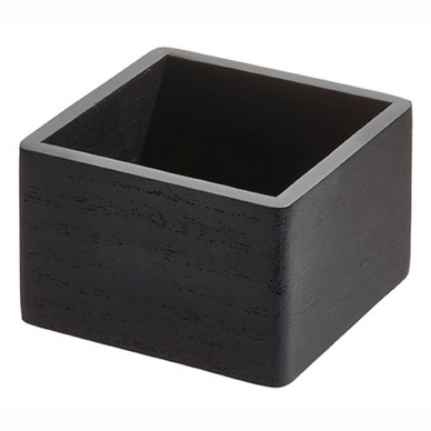 Opbergbox Universeel Extra Klein iDesign The Home Edit Zwart (11,5 x 11,5 cm)