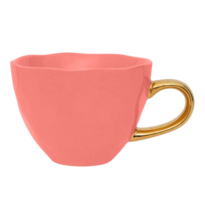 Thee- en Koffiekop Urban Nature Culture Good Morning Cappuccino/Tea Burnt Coral 350 ml