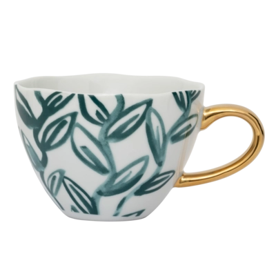 Thee- en Koffiekop Urban Nature Culture Good Morning Cappuccino/Tea Leaves Aqua 350 ml