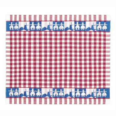 Theedoeken DDDDD Souvenir Rood (Set van 6)