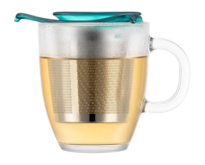 Theeglas Bodum Yoyo Met Filter Groen 350 ml