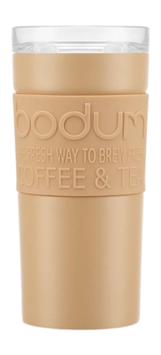 Thermosbeker Bodum Travel Mug Vacuüm Gepoedercoat RVS Iced Vanille Latte 350 ml