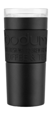 Thermosbeker Bodum Travel Mug Vacuüm RVS Grijs 350 ml