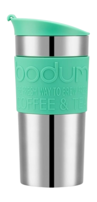Thermosbeker Bodum Travel Mug Vacuüm RVS/Groen 350 ml
