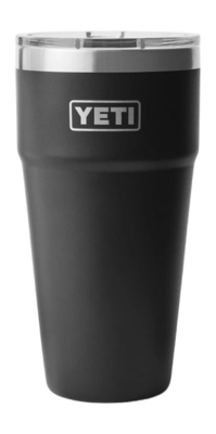 Thermal Mug Yeti Single Stackable Cup Black 30 Oz (887 ml)