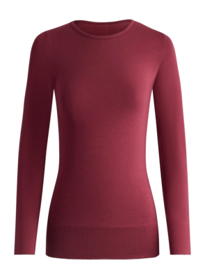 Thermoshirt Fusalp Women Troop Col Rond Acajou Regular Fit
