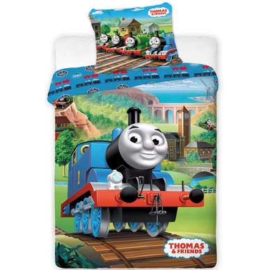 Dekbedovertrek Thomas de Trein Tour Katoen