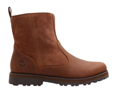Timberland Junior Courma Kid Warm Lined Boot Mid Brown Full Grain