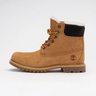 Timberland Women's 6 inch Premium Shearling Lined WP Wheat