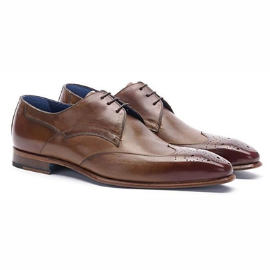 Anzugschuhe Greve Pisa Tobacco Red