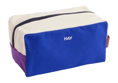 Toilettas HAY Multi Wash Bag Medium Electric Blue Multi