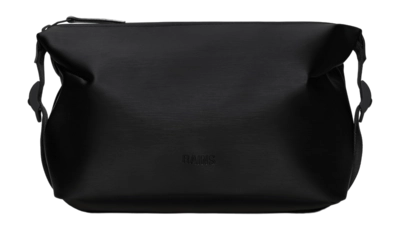Kulturbeutel RAINS Hilo Wash Bag Unisex Black Grain