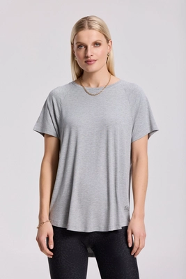 Top Deblon Women Feline Grey Melange