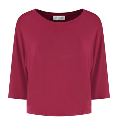 Top Deblon Women Leslie Crimson Red