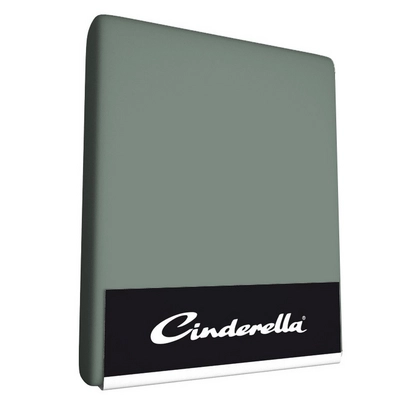 Topper Spannbettlaken Cinderella Basic Green (Baumwolle)