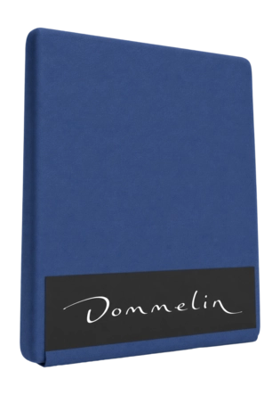 Drap-housse Surmatelas Dommelin 5-9 cm Bleu Jean (Percale 200TC)