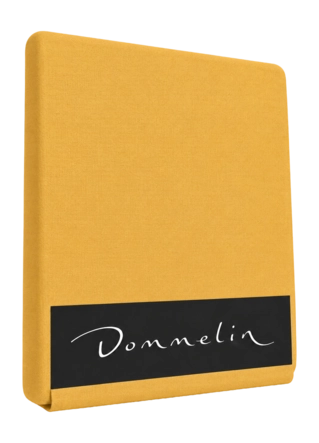 Drap-housse Surmatelas Dommelin 5-9 cm Jaune Ocre (Percale 200TC)