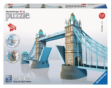 Puzzel Ravensburger Tower Bridge 3D (324 Stukjes)