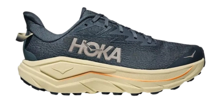 Trailrunning schoen HOKA Men Challenger 8 Faded Navy / Pampass Grass