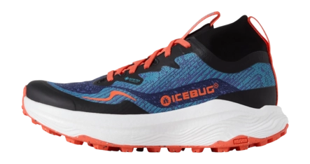 Trailrunning schoen Icebug Men Järv Gaiter RB9X GTX IceBlue Orange Trail