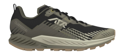 Trailrunning Schoen Lowa Men Amplux 2 GTX Black/Olive