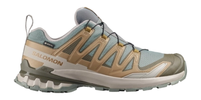 Trailrunning schoen Salomon Men XA Pro 3D V9 GTX Sedona Sage / Brilliant Olive / Paloma Trail