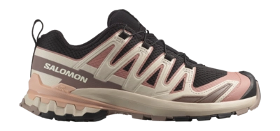 Trailrunning Schoen Salomon Women XA Pro 3D V9 Black / Burlwood / Mahogany Rose