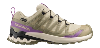 Trailrunning schoen Salomon Women XA Pro 3D V9 GTX Bog / Aloe / Concord Grape Trail