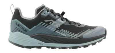 Trailrunningschoen Lowa Women Amplux 2 GTX Black/Smokeblue
