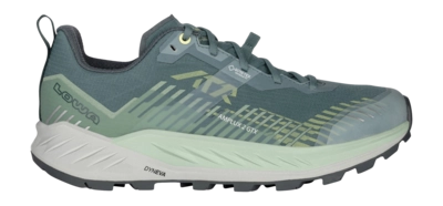 Trailrunningschoen Lowa Women Amplux 2 GTX Petrol/Mint Carbon