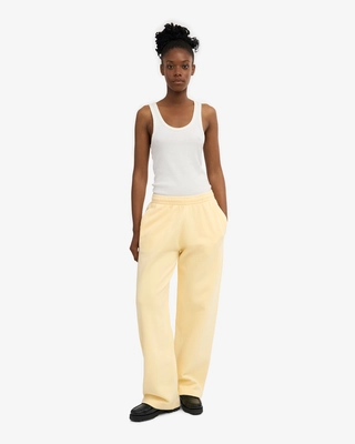 5---CS1018_Organic-Straight-Leg-Sweatpants_Soft-Yellow_Female_2