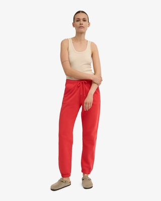 2---CS1011_Organic-Sweatpants_Red-Tangerine_Female_2