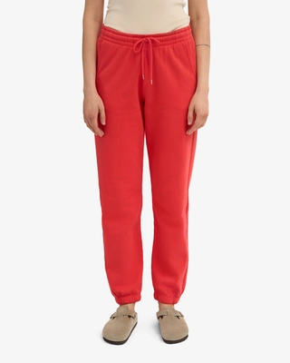 3---CS1011_Organic-Sweatpants_Red-Tangerine_Female_3