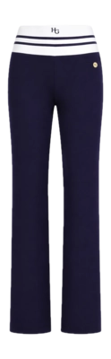 Trainingsbroek House of Gravity Women Gravity Performance Chino Deep Blue X White Rib
