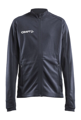 Trainingsjack Craft Junior Evolve Full Zip Asphalt