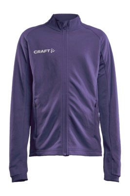 Trainingsjack Craft Junior Evolve Full Zip True Purple