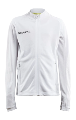 Trainingsjack Craft Junior Evolve Full Zip White