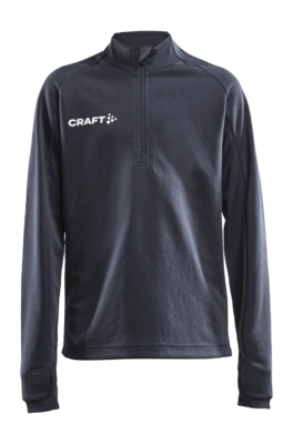 Trainingsjack Craft Junior Evolve Halfzip Asphalt