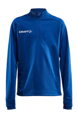 Trainingsjack Craft Junior Evolve Halfzip Club Cobolt