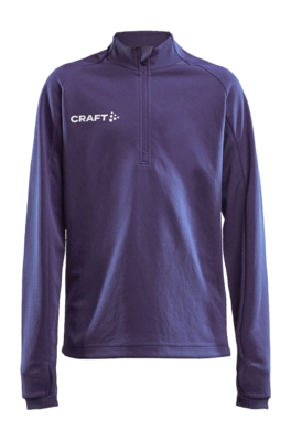 Trainingsjack Craft Evolve Halfzip True Purple Junior