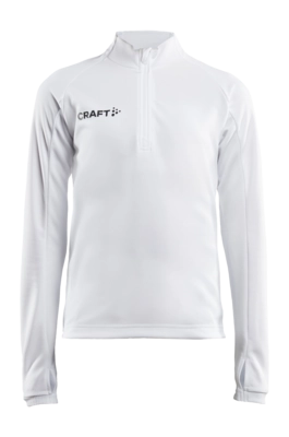 Trainingsjack Craft Junior Evolve Halfzip White