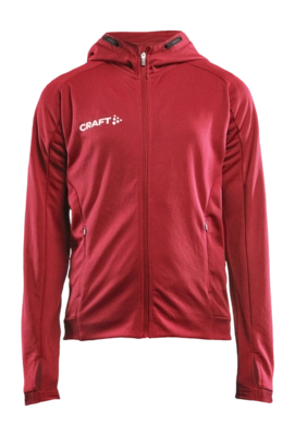 Trainingsjack Craft Junior Evolve Hood Jacket Bright Red