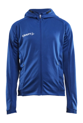 Trainingsjack Craft Junior Evolve Hood Jacket Club Cobolt