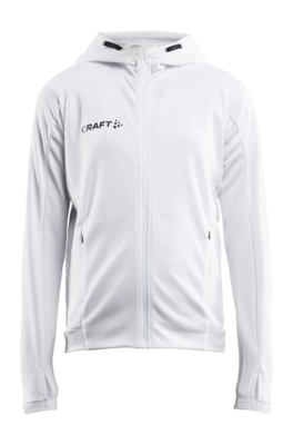 Trainingsjack Craft Junior Evolve Hood Jacket White