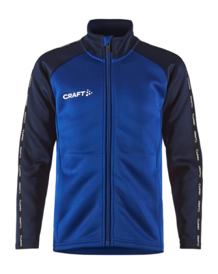 Trainingsjack Craft Junior Squad 2.0 Full Zip Club Cobolt-Navy