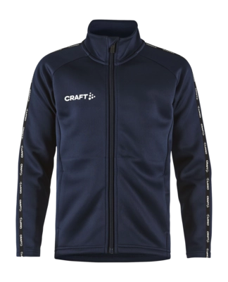 Trainingsjack Craft Junior Squad 2.0 Full Zip Navy