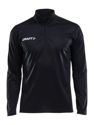 Trainingsjack Craft Men Progress Halfzip LS Tee Black Regular Fit