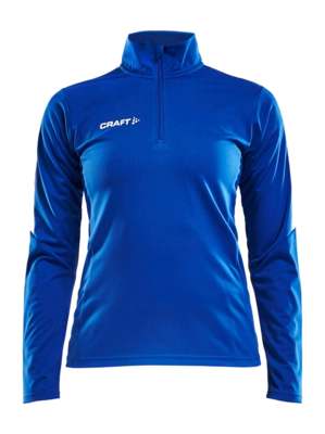 Trainingsjack Craft Women Progress Halfzip LS Tee Royal Blue Regular Fit